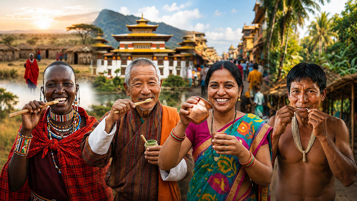 Higiene dental por el mundo: culturas, tradiciones y curiosidades que siguen vivas